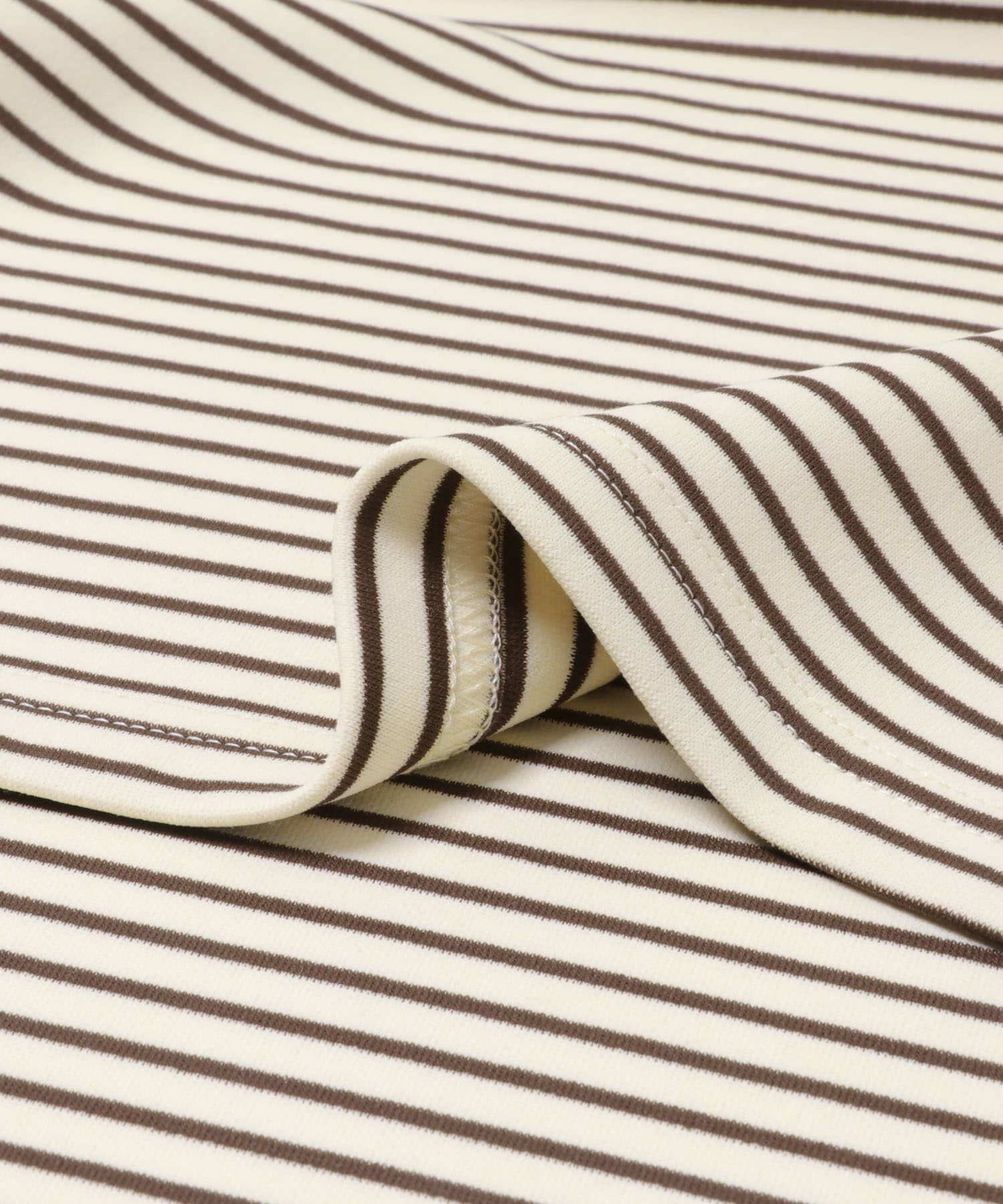 SENSE OF PLACE by URBAN RESEARCH「ボーダーヘンリーネックロングTシャツ」|Tシャツ・カットソー|