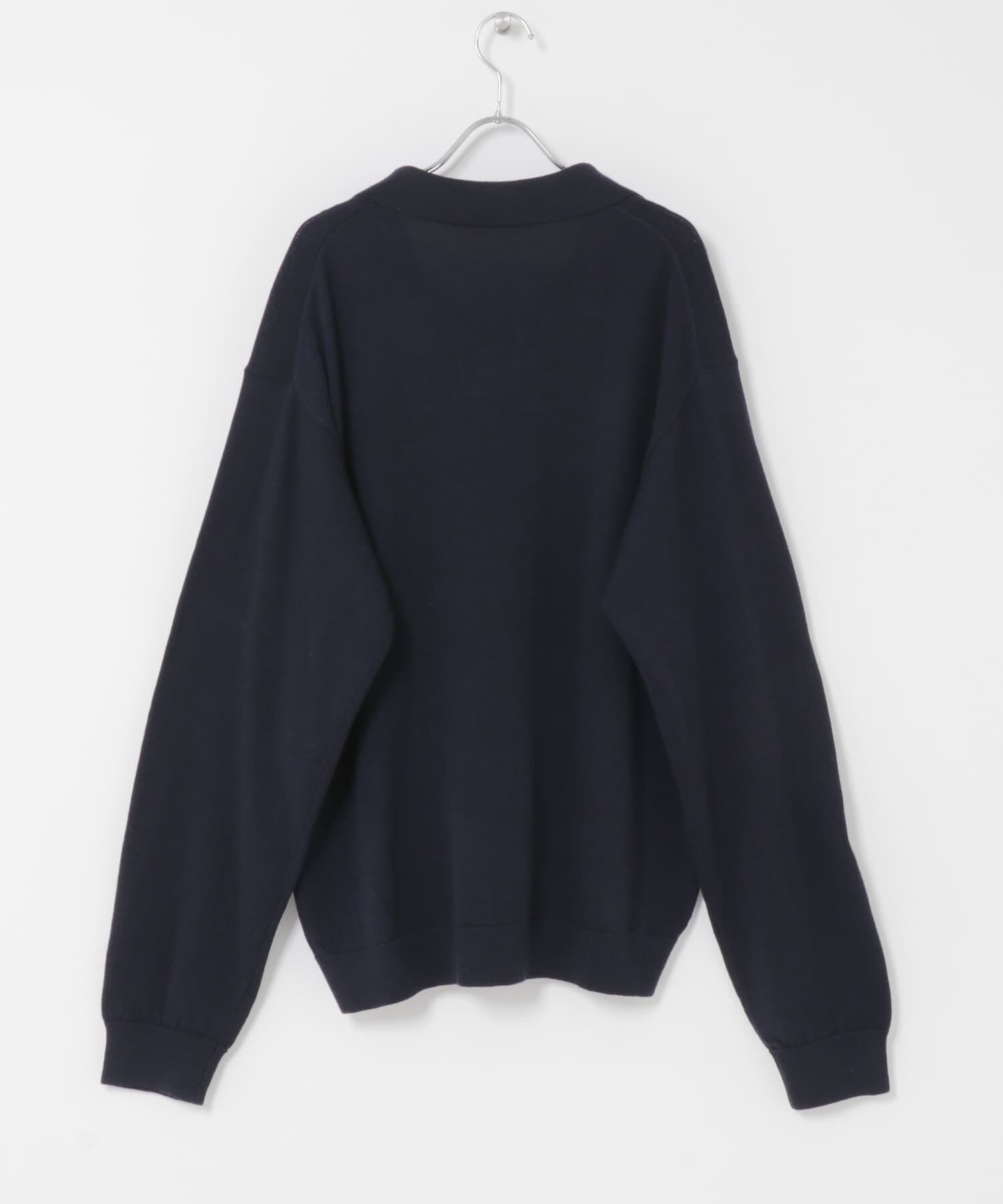 SENSE OF PLACE by URBAN RESEARCH「『洗濯可』スキッパーロングスリーブニット」|ニット・セーター|