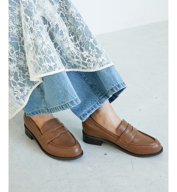  「《WEB限定アイテム》クッションソールコインローファー」|ローファー|