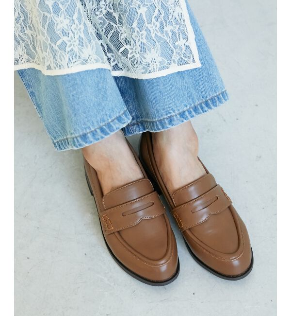  「《WEB限定アイテム》クッションソールコインローファー」|ローファー|