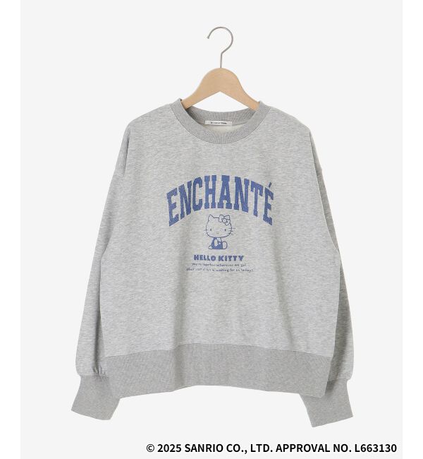  「【HELLO KITTY】カレッジロゴスウェット」|スウェット・ジャージ|