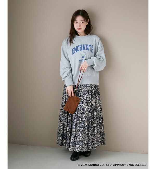  「【HELLO KITTY】カレッジロゴスウェット」|スウェット・ジャージ|