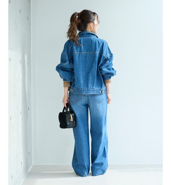  「クラッシュデニムパンツ」|デニム|