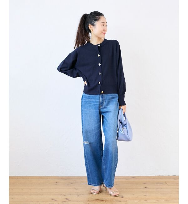  「クラッシュデニムパンツ」|デニム|