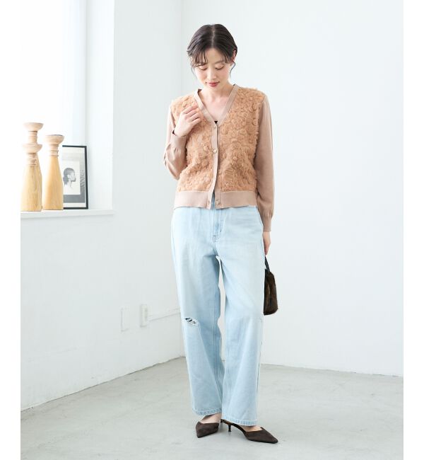  「クラッシュデニムパンツ」|デニム|