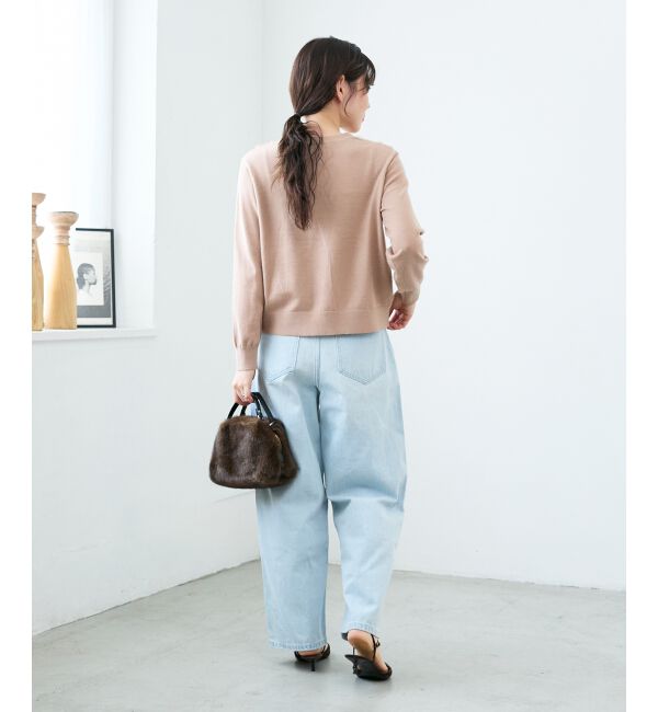  「クラッシュデニムパンツ」|デニム|
