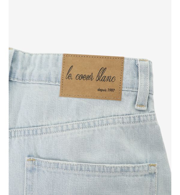  「クラッシュデニムパンツ」|デニム|