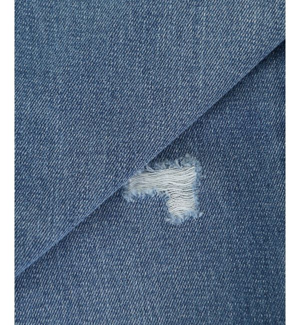  「クラッシュデニムパンツ」|デニム|