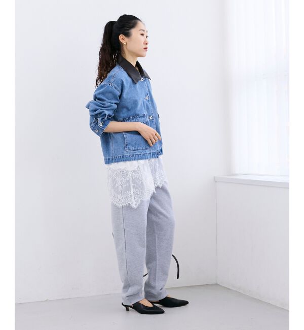  「異素材エリデニムジャケット」|その他|