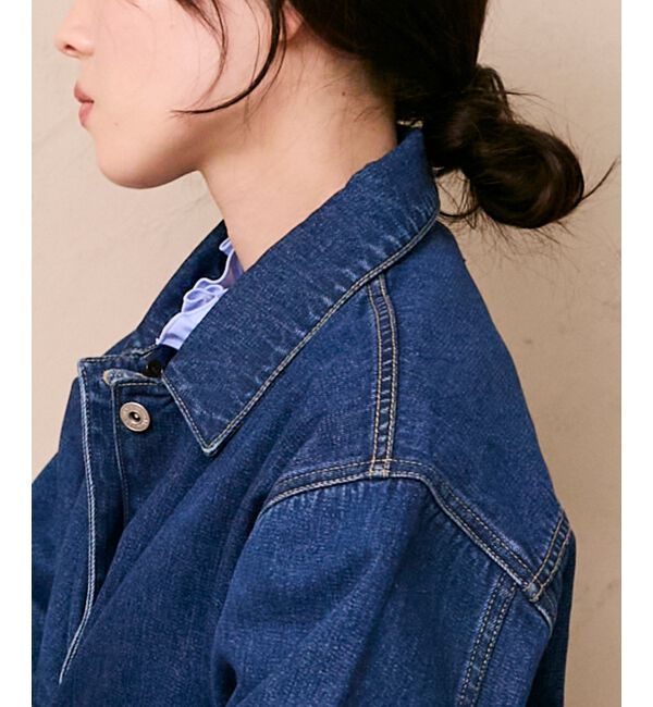  「異素材エリデニムジャケット」|その他|