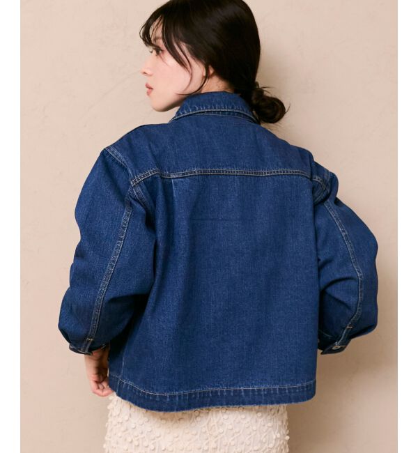  「異素材エリデニムジャケット」|その他|