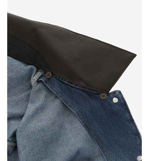  「異素材エリデニムジャケット」|その他|