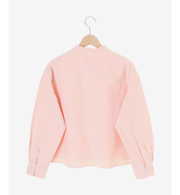  「スタンドネックパールボタンシャツ」|シャツ・ブラウス|