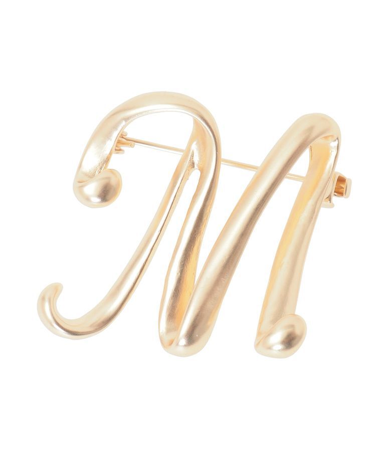 earth music&ecology「イニシャルブローチ」|その他|