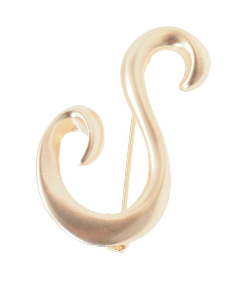 earth music&ecology「イニシャルブローチ」|その他|