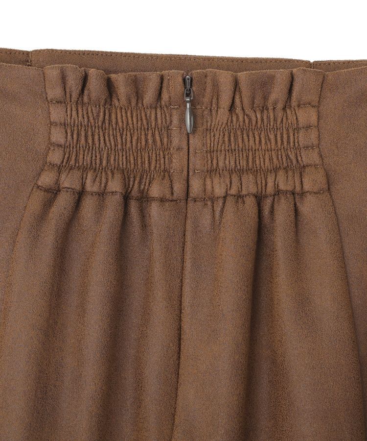 earth music&ecology「フェイクレザーマーメイドスカート」|フレア|