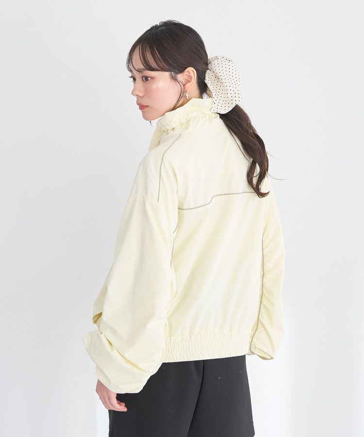 earth music&ecology「パイピングスポーティブルゾン」|ブルゾン・スタジャン|