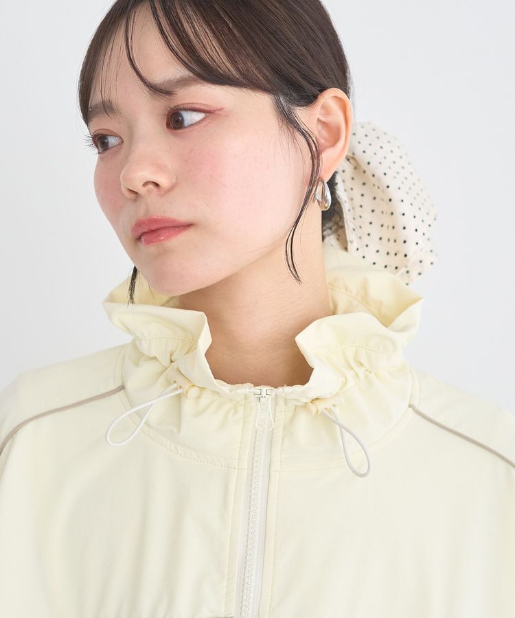 earth music&ecology「パイピングスポーティブルゾン」|ブルゾン・スタジャン|