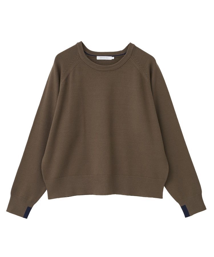 AMERICAN HOLIC「バイパチラグランニットプルオーバー＜静電気軽減＞」|ニット・セーター|