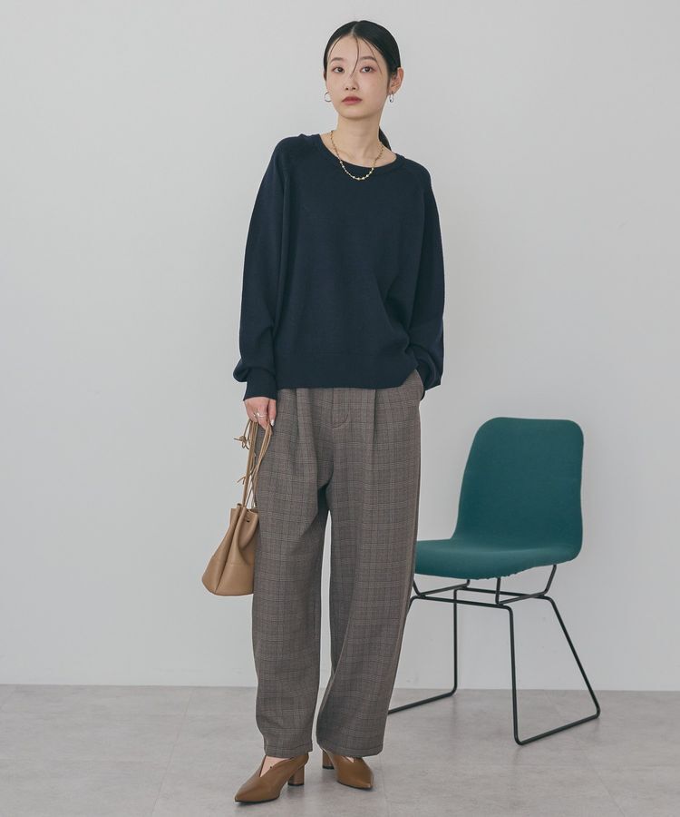 AMERICAN HOLIC「バイパチラグランニットプルオーバー＜静電気軽減＞」|ニット・セーター|