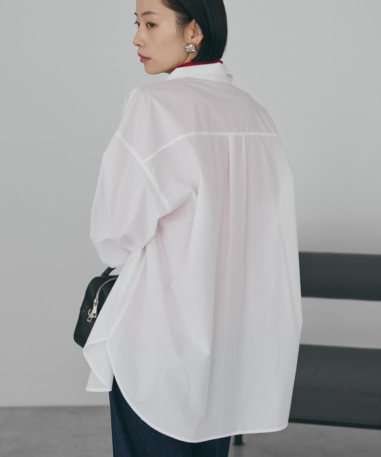 AMERICAN HOLIC「イージーケアハイネックシャツ」|シャツ・ブラウス|