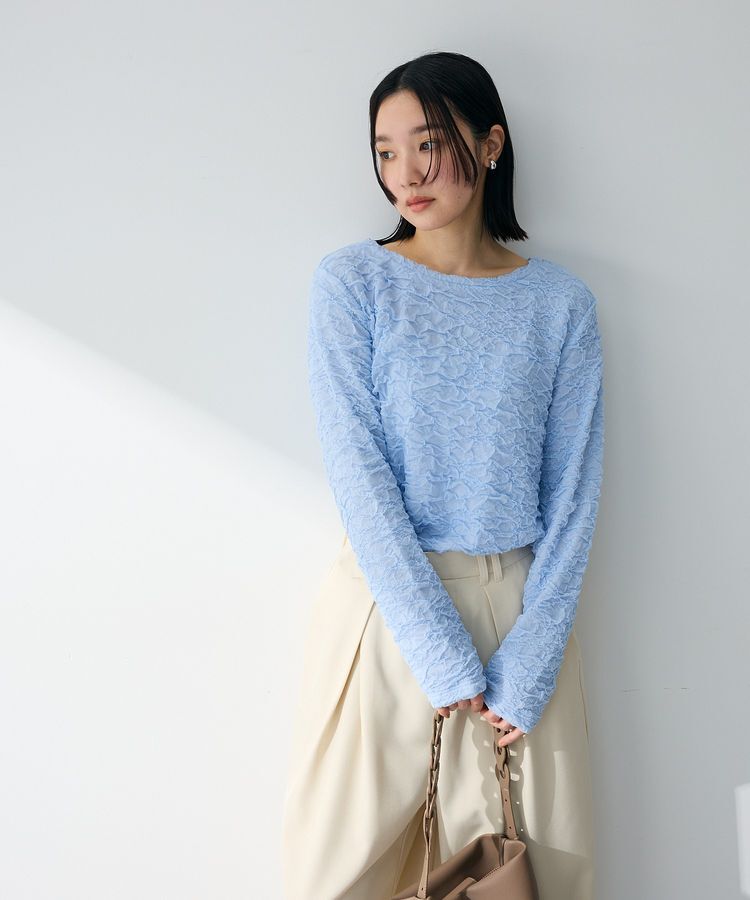 Green Parks「表面感ポコポコプルオーバー」|Tシャツ・カットソー|