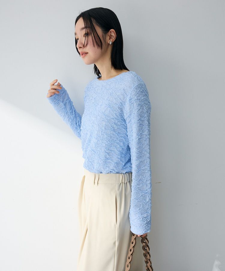 Green Parks「表面感ポコポコプルオーバー」|Tシャツ・カットソー|