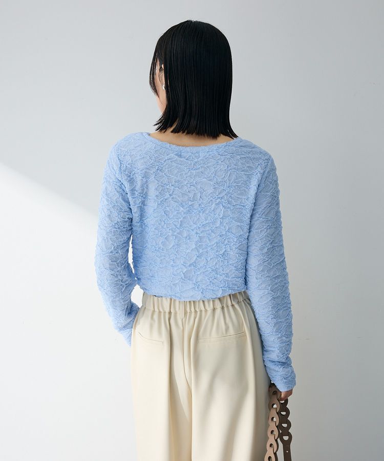 Green Parks「表面感ポコポコプルオーバー」|Tシャツ・カットソー|