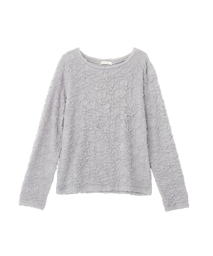 Green Parks「表面感ポコポコプルオーバー」|Tシャツ・カットソー|