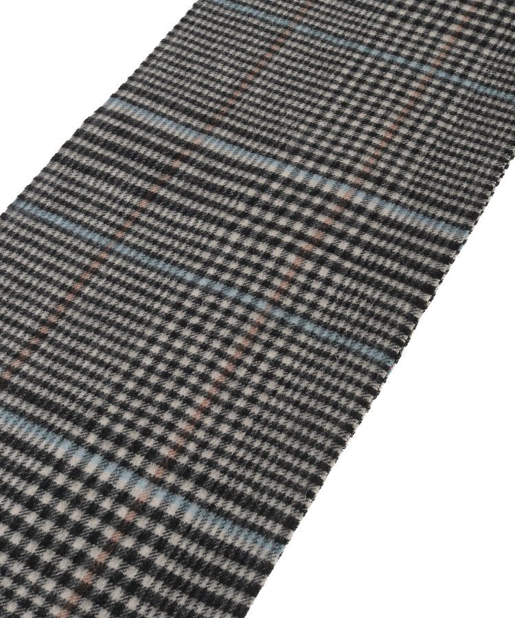 YECCA VECCA「ウール混チェック柄マフラー」|マフラー|