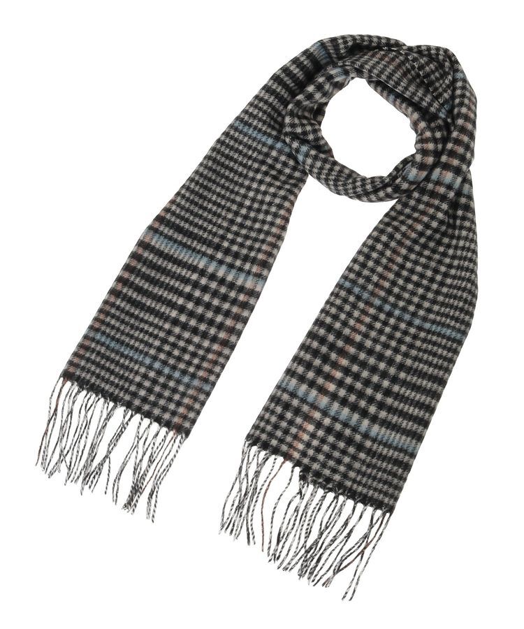 YECCA VECCA「ウール混チェック柄マフラー」|マフラー|