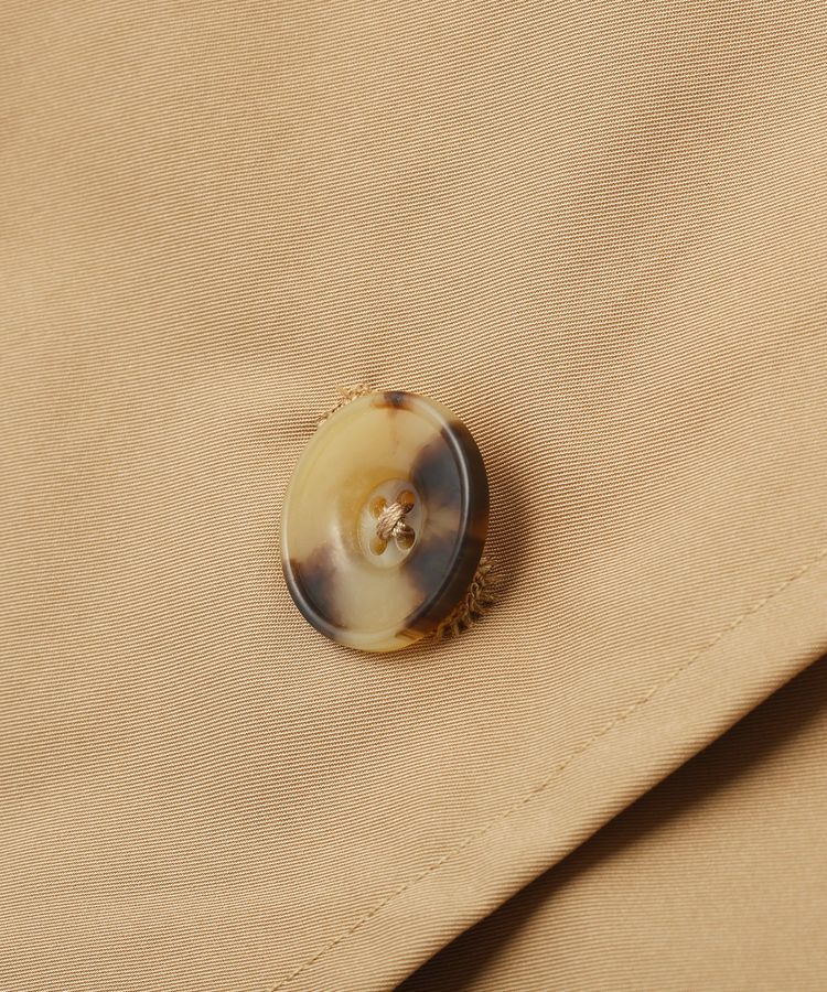 YECCA VECCA「レースMIXショートトレンチコート」|トレンチコート|