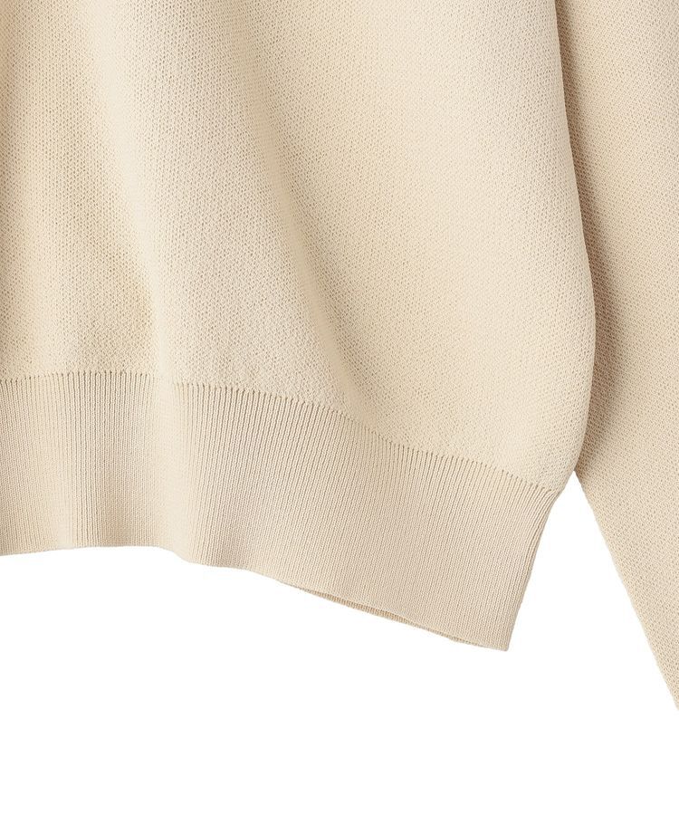 YECCA VECCA「2wayレイヤード風ポロニット」|ニット・セーター|