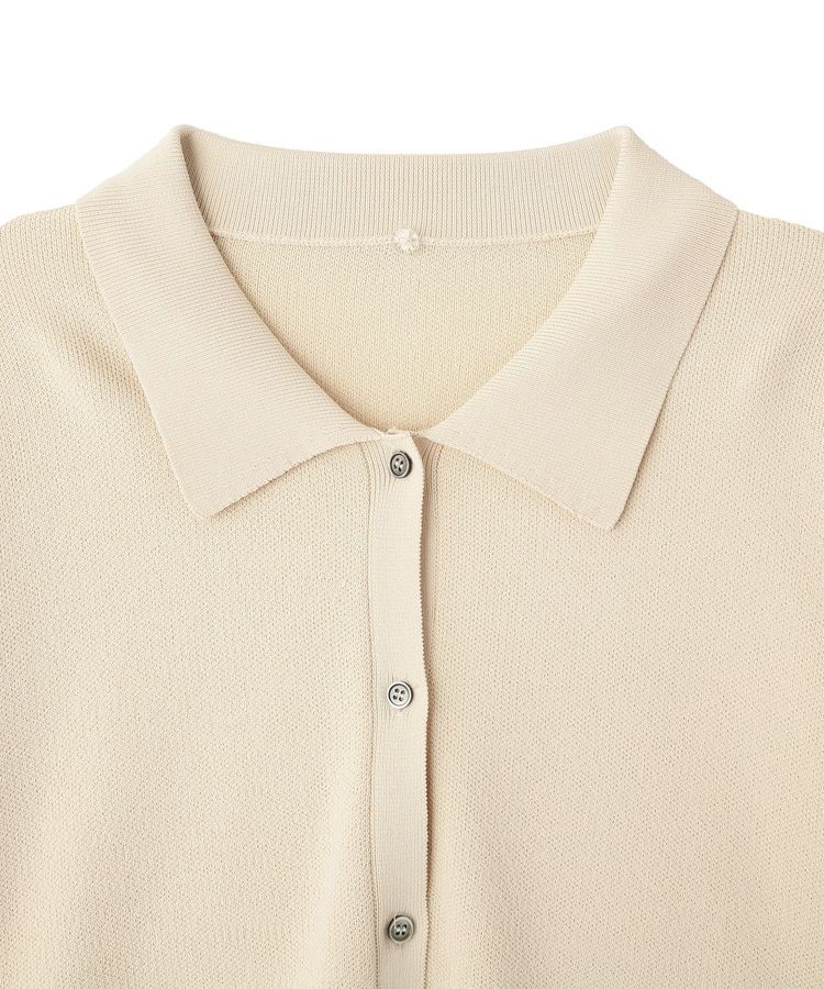 YECCA VECCA「2wayレイヤード風ポロニット」|ニット・セーター|