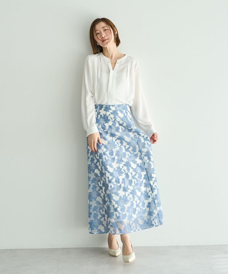 YECCA VECCA「アクセサリー付きブラウス」|シャツ・ブラウス|