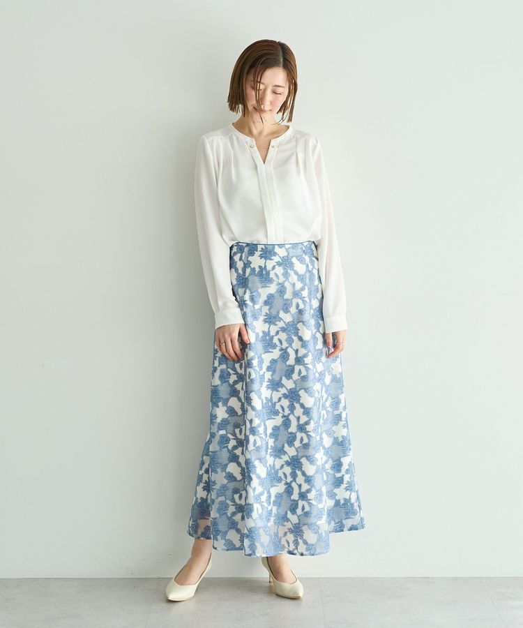 YECCA VECCA「アクセサリー付きブラウス」|シャツ・ブラウス|