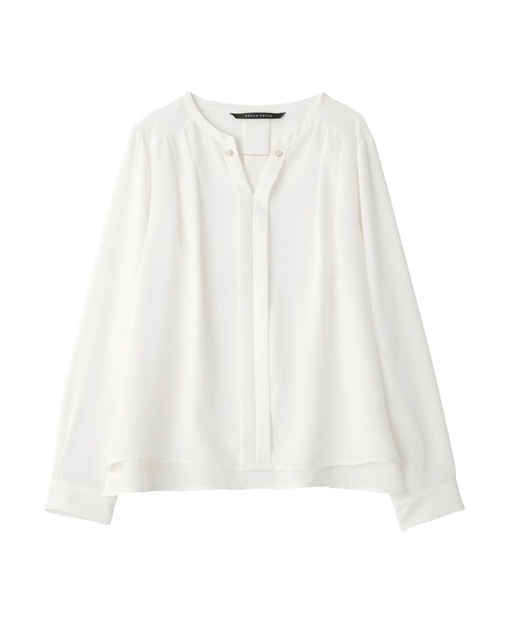 YECCA VECCA「アクセサリー付きブラウス」|シャツ・ブラウス|