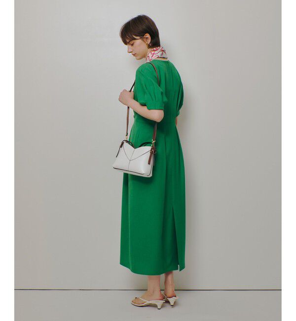 allureville「リネンライクタッキングワンピース」|ワンピース|