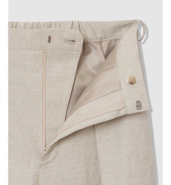 allureville「シャークスキンワイドパンツ」|チノ|