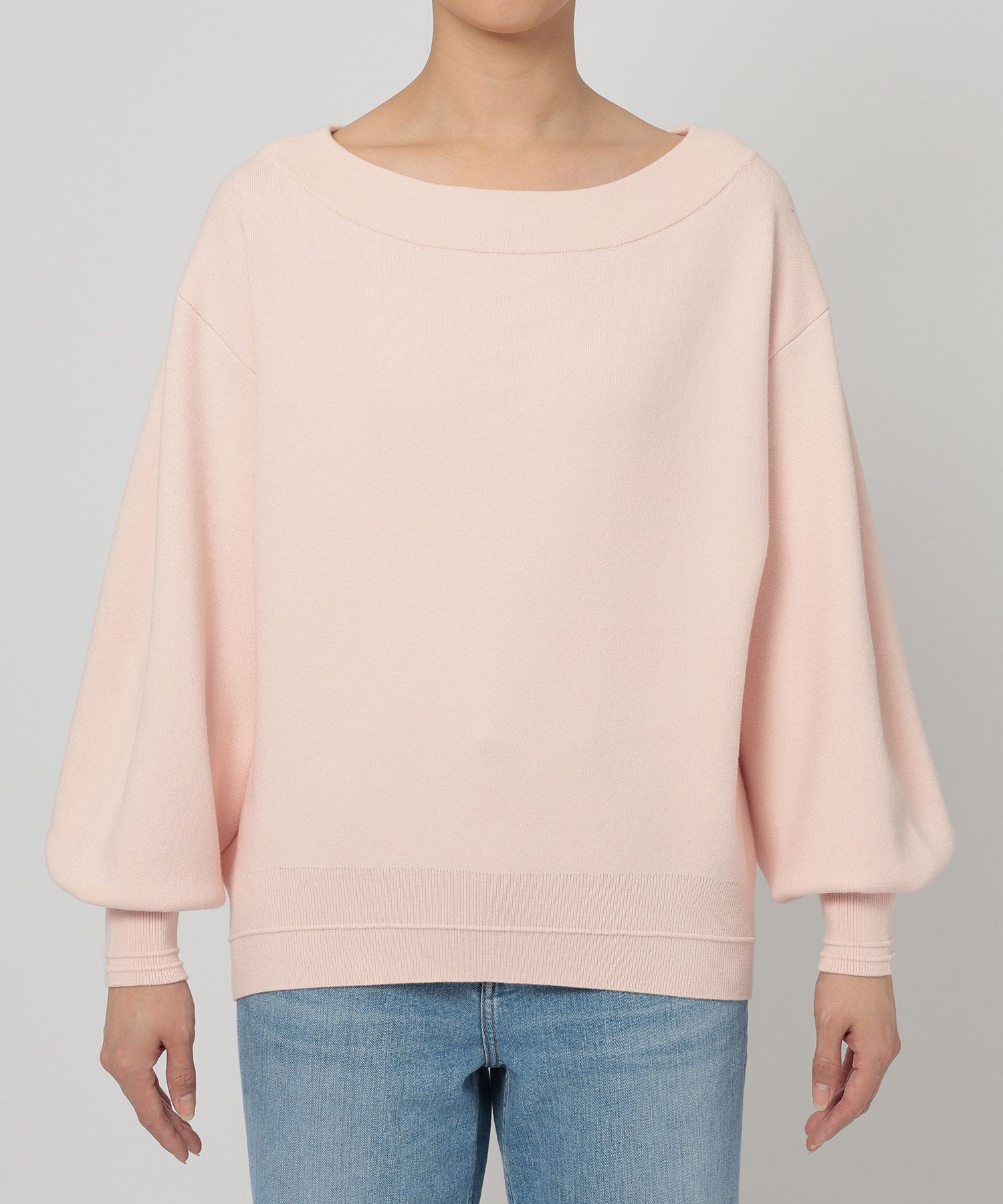 BABYLONE「スウェットライクニットプルオーバー」|ニット・セーター|