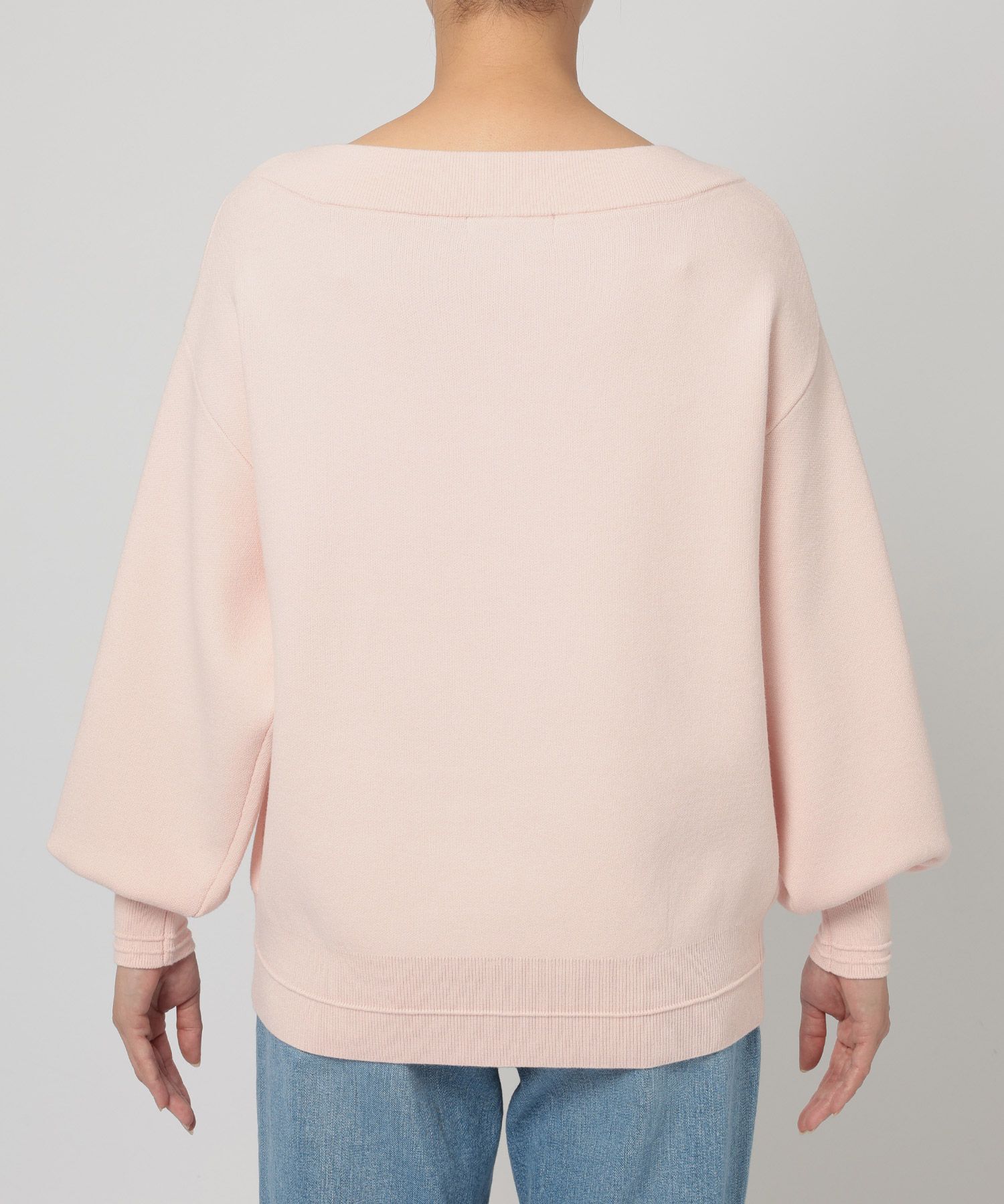 BABYLONE「スウェットライクニットプルオーバー」|ニット・セーター|