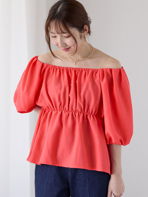 Te chichi TERRASSE「2WAYオフショルブラウス」|シャツ・ブラウス|