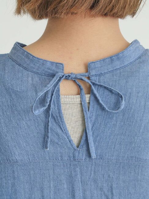 Samansa Mos2「2WAYシアーティアードチュニック」|シャツ・ブラウス|