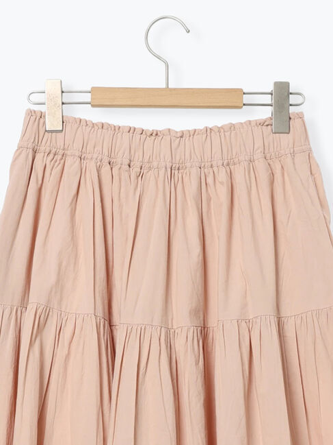 Samansa Mos2「ローズ柄レースギャザースカート」|スカート|