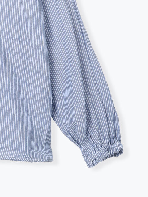 Samansa Mos2「襟フリルレース重ねブラウス」|シャツ・ブラウス|