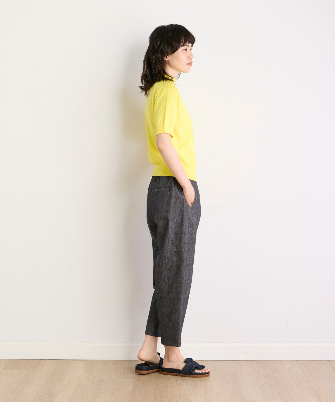 I.T.'S international「ニューラインスビンデニムパンツ《SUVIN DENIM》 」|デニム|