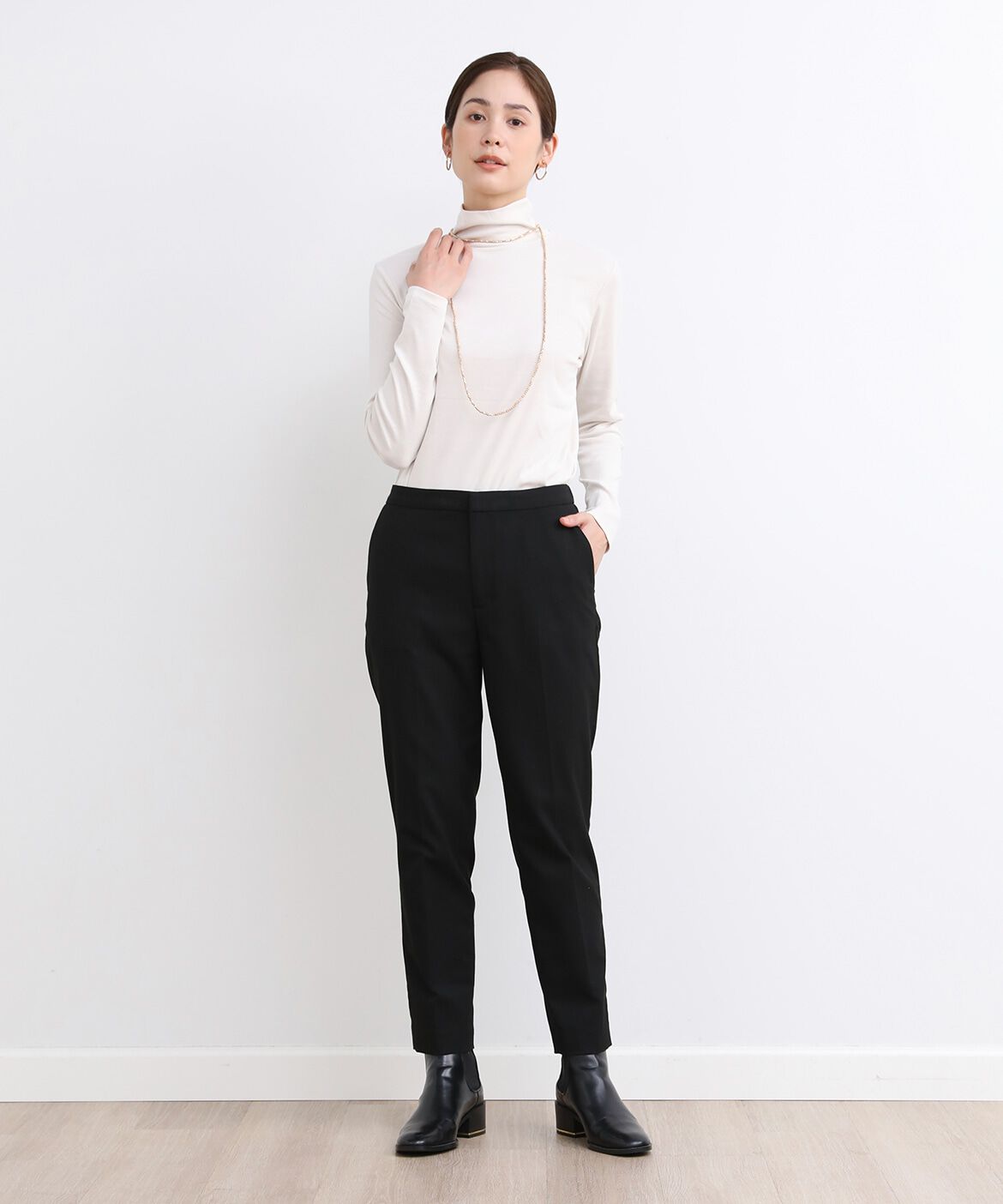 DAY by DAY it&rsquo;s international「ハイネックカットソー《スビン綿MIXフライス》」|Tシャツ・カットソー|