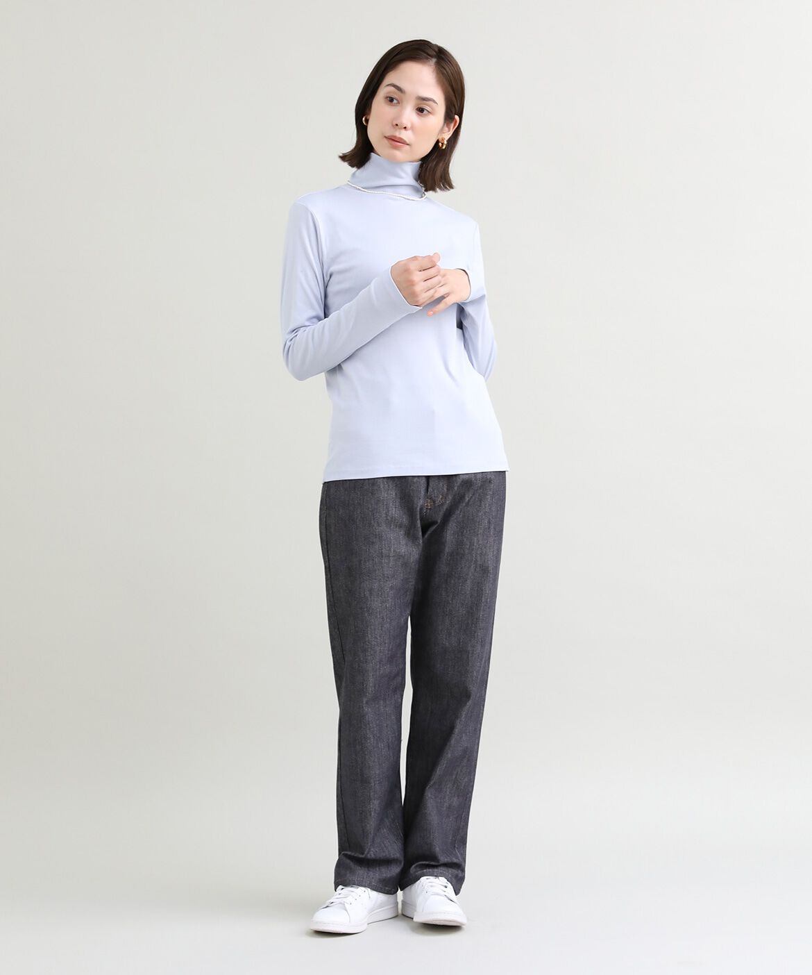 DAY by DAY it&rsquo;s international「ハイネックカットソー《スビン綿MIXフライス》」|Tシャツ・カットソー|