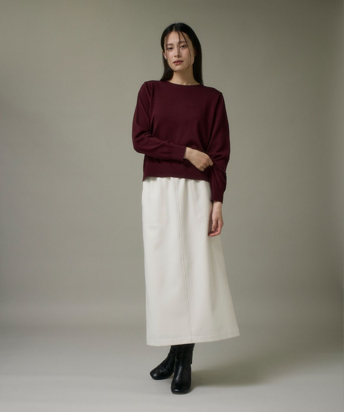 DAY by DAY it&rsquo;s international「ウォッシャブルウールベーシッククルーネックニット《HARMONY》」|ニット・セーター|