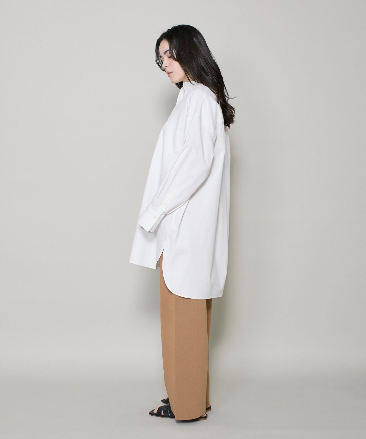 DAY by DAY it&rsquo;s international「スタンドカラーオックスロングシャツ」|シャツ・ブラウス|